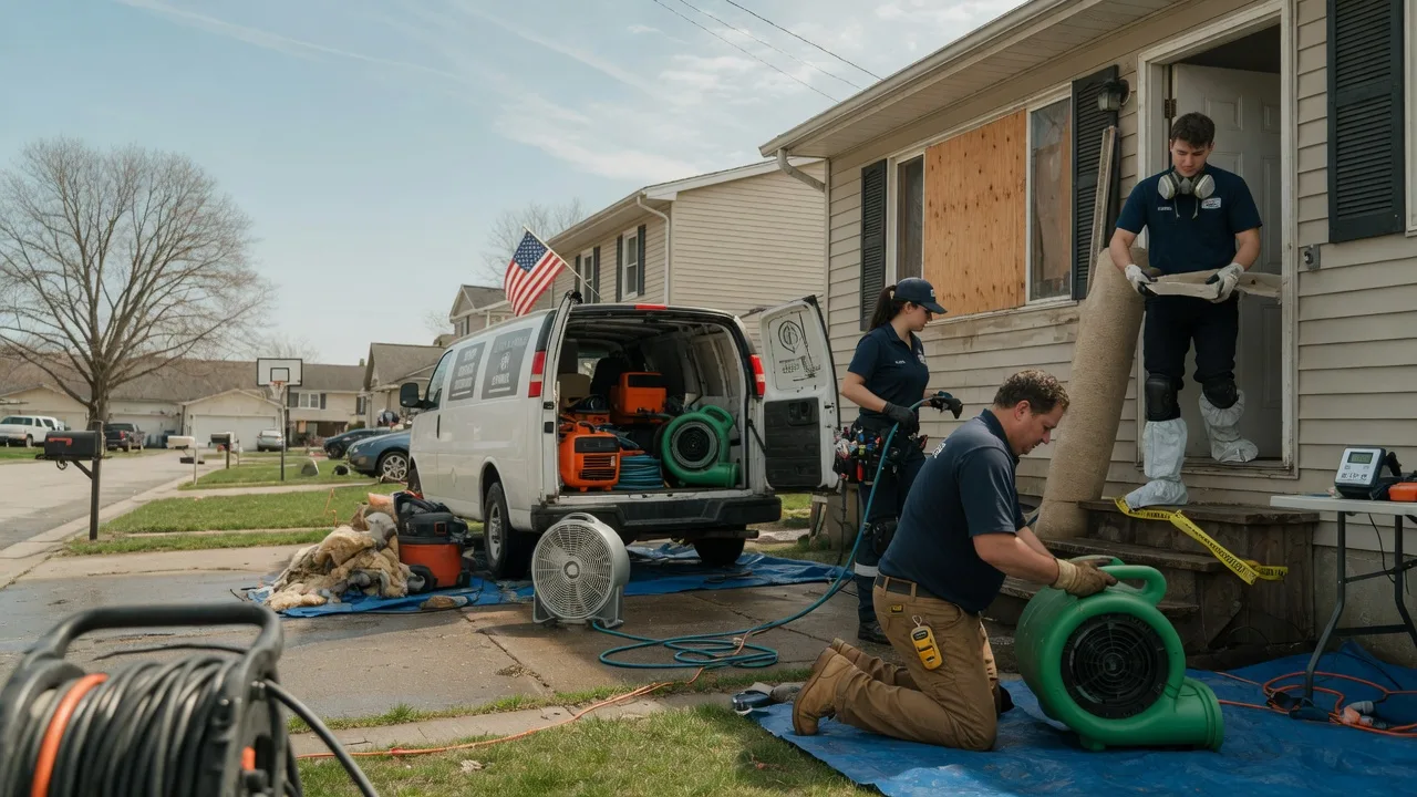 Water Damage Restoration in Goodman, MS near me